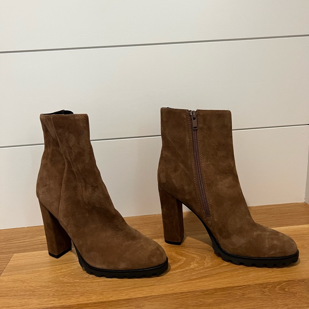 Aldo suede ankle boots